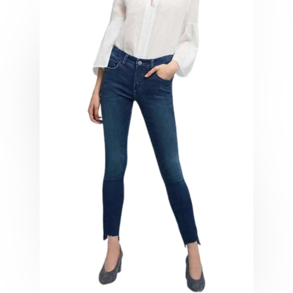 Anthropologie Pilcro Jeans Mid-Rise Skinny Size 27